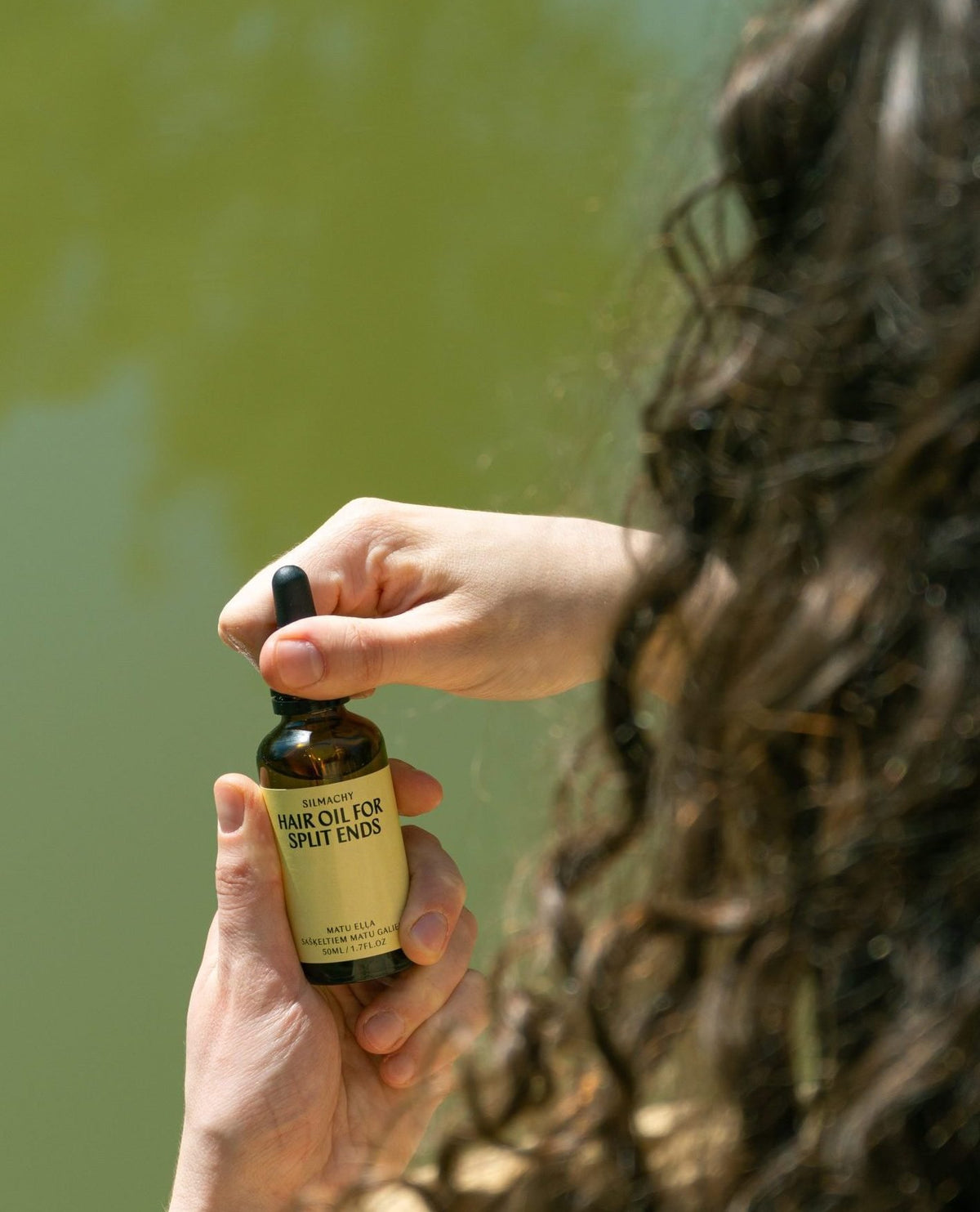 Natural hair oils SILMACHY