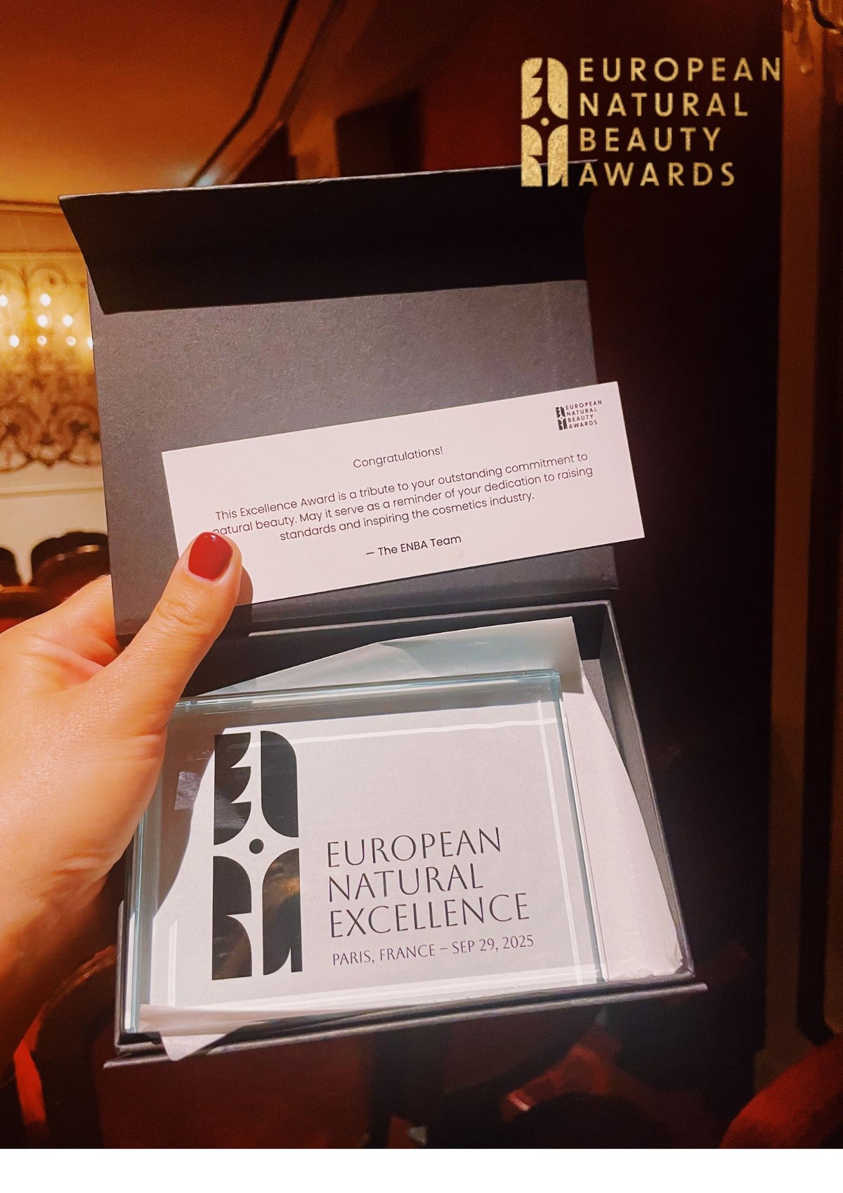 SILMACHY at European Natural Beauty Awards 2025