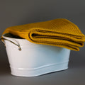 Waffle fabric towel for face and hands
