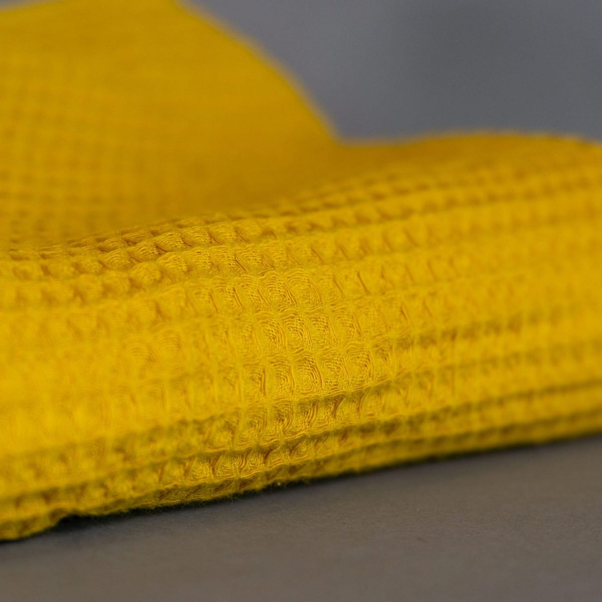 Waffle fabric towel for face and hands