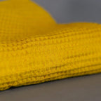 Waffle fabric towel for body
