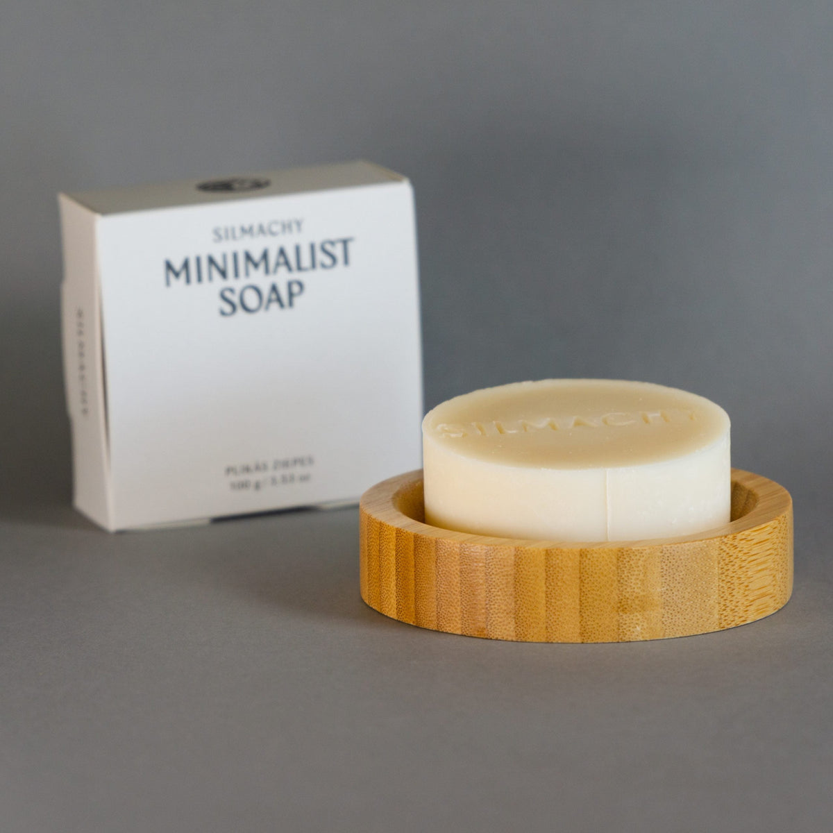 Bamboo soap dish