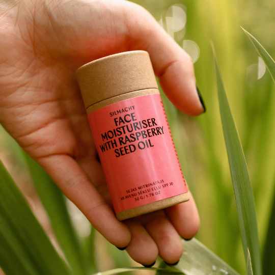 Face moisturiser with Raspberry seed oil SPF 30
