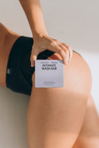 Intimate wash bar with Lactobacillus ferments, unscented