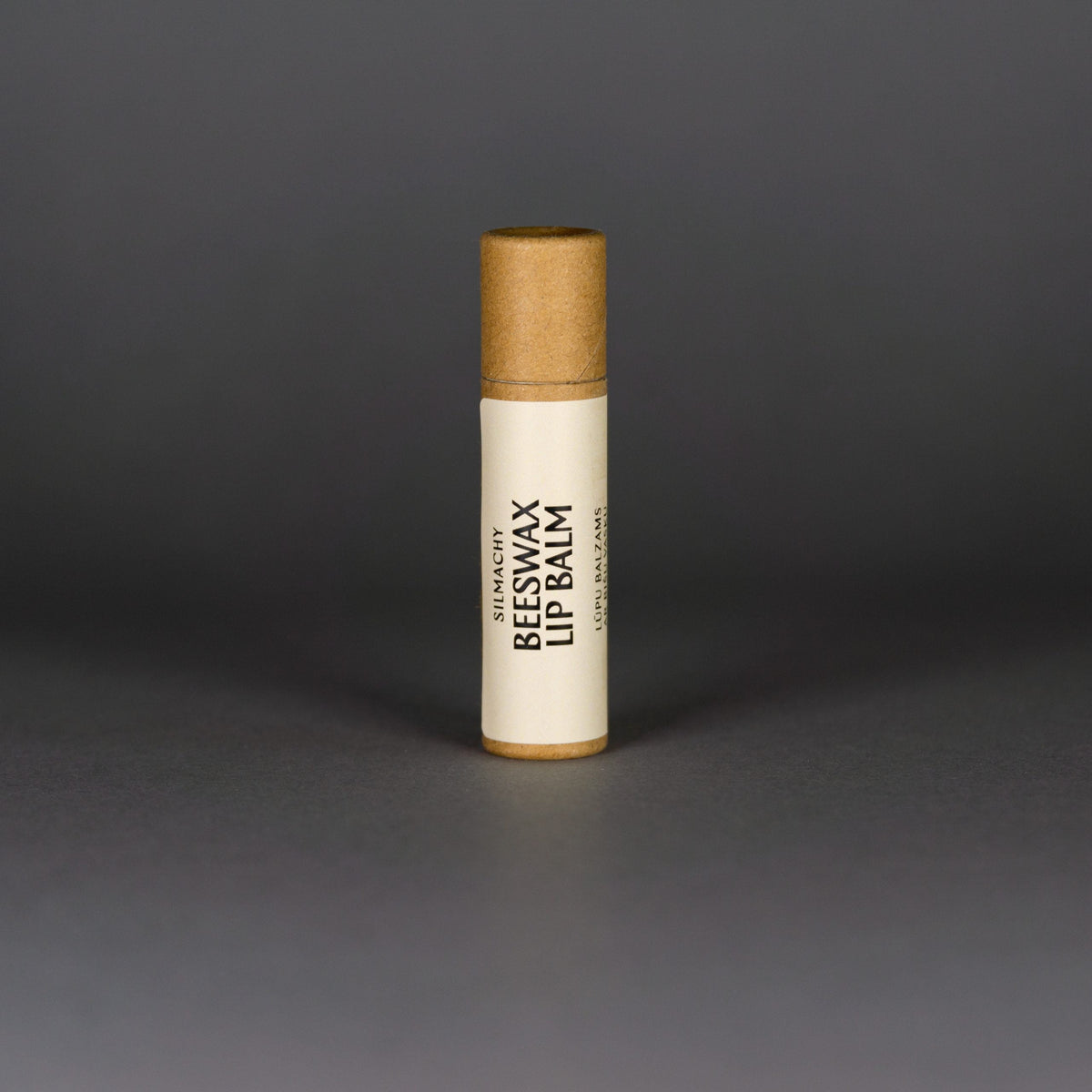Lip balm in eco-cardboard packaging