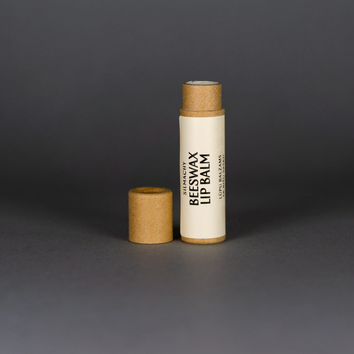 Lip balm in eco-cardboard packaging