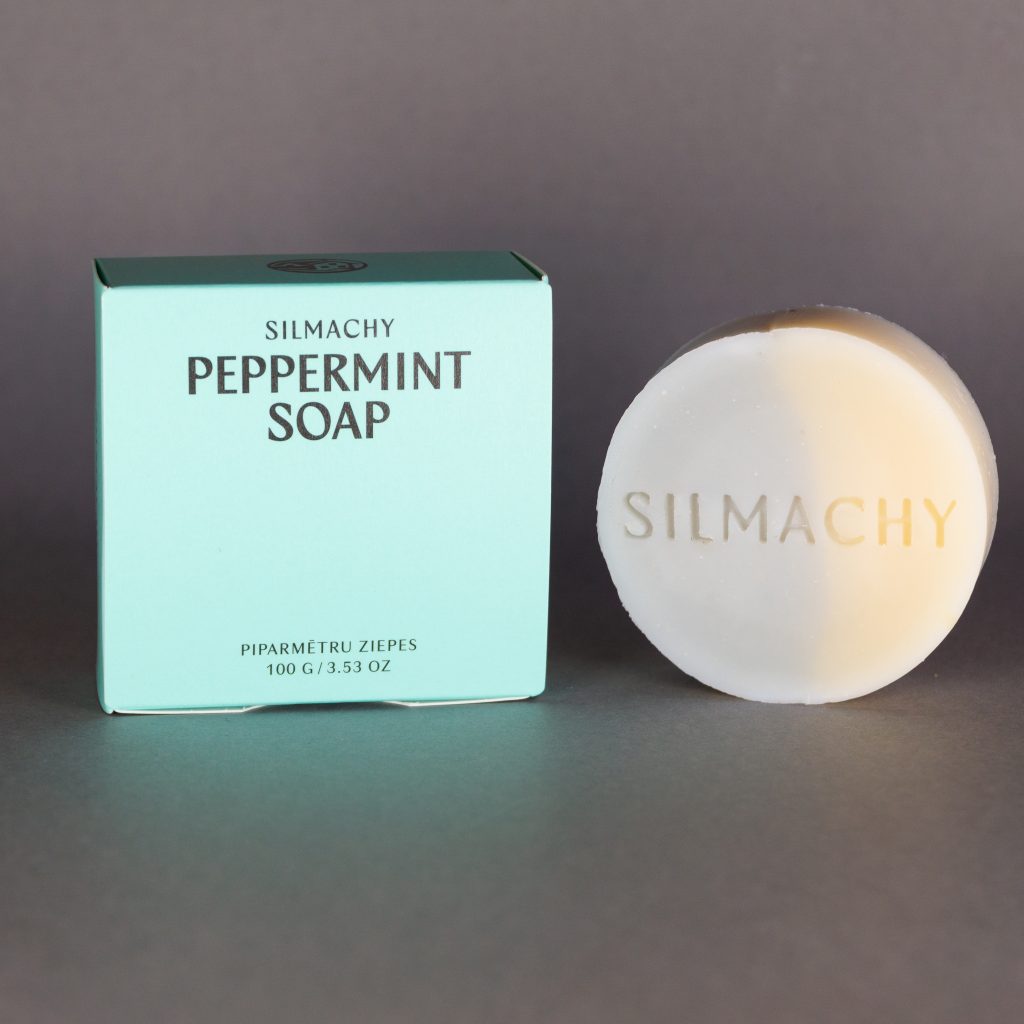 Peppermint soap piparmētru ziepes