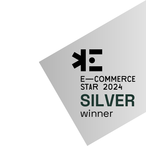 Baltic Ecommerce star Silver award SILMACHY cosmetics